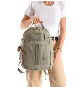 Resim Baginn Unisex Sırt Çantası 40 30 Cm Okul Çantası Günlük Spor Çantası Klinkır Kumaş Hafif Çok Cepli Su İtici Mavi 