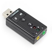 Resim Wozlo 7.1 Virtual 3D USB Ses Kartı 