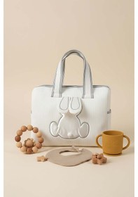 Resim Kulaklı Tavşan Anne Bebek Bakım Çantası Çok Renkli 