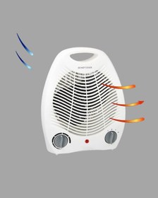 Resim Lvsqvr Fanlı Elektrikli Isıtıcı 3 Kademeli Isı Ayarı Ve Güvenli Kullanım 
