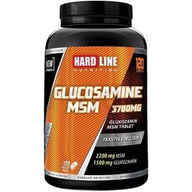 Resim Hardline Nutrition Glucosamine MSM 120 Tablet 