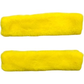 Resim 3EGROUP Peluş Seyahat Emniyet Kemer Pedi Kılıfı 2'li Sarı 