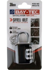 Resim Şifreli Asma Kilit 38 Mm Mk2376 Bay-tek 