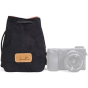 Resim Sccotton Astar Darbeye Dayanıklı Dijital Koruma Taşınabilir Slr Lens Çantası Mikro Tek Kamera Çantası Kare Siyah S 