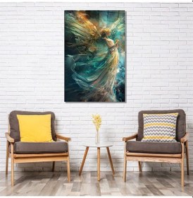 Resim Miyrem Glasses Collection -a1^ Kozmik Rüya Cam Tablo 