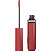 Resim Loreal Paris Laque Resistance - Likit Parlak Ruj No: 215 Drunk In Rose 