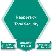 Resim Kaspersky Total Security 2022-3 Cihaz 1 Yıl | Kaspersky Kaspersky