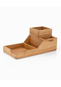 Resim Woodsaka Prokit Çok Amaçlı Organizer Bölümlü Kalemlik Not Kağıdı 
