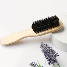 Resim Erkekler İçin Ahşap Bambu Saplı Sakal Fırçası - Saç, Temizleme ve Şekillendirme Tarak, Klasik Tasarım, Dayanıklı Yapım, Doğal Malzeme, Berber Araçları, Erkek Bakımı 