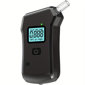 Resim AINODIS Profesyonel Yüksek Hassasiyetli Taşınabilir Alkometre LCD Ekranlı - Ev Kullanımı ve İş Yeri Testleri için Pil ile Çalışan Alkol Ölçer, Kişisel ve Endüstriyel Alkol Seviye Tespit Cihazı | Kompakt Dijital Cihaz | Net LCD Ekran 