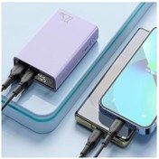 Resim Mcdodo Mc-2941 22.5w 1xusb 1xtype-c Girişli 10000 Mah Powerbank - Mor 