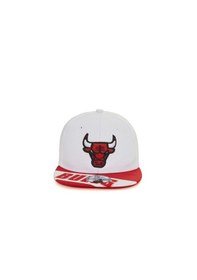 Resim Berellini Bulls Hip-hop Şapka Özel Kolleksiyon Beyaz - Kırmızı 