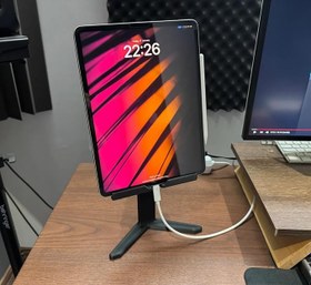 Resim Mizaku Monitör Benzeri Tablet iPad Standı Tutucu - (Siyah) 