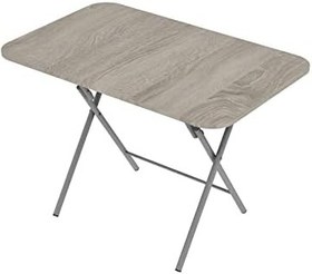 Resim Katlanabilir Masa 70x110 cm MERMER SİYAH 