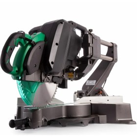 Resim Hikoki C12RSH2 1520Watt 305mm Profesyonel Sağ/Sol Zıvanalı ve Raylı Gönye Testere 