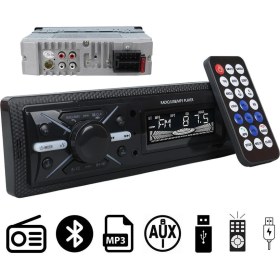 Resim Carstar CS-960 Çift Usb/sd/fm/aux/bluetooth Kumandalı Oto Teyp 4X60 Watt 