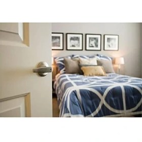Resim Daisy Store 702084 Delavan 2 Yönlü Ayarlanabilir Kapı Kolu, Ansı Sınıf 3, Nikel, Gizlilik/yatak ve Banyo 