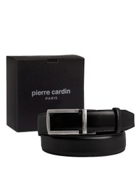 Resim Pierre Cardin Deri Otomatik Tokalı Erkek Kemeri En 3,5 Cm Pcotm01 Siyah 