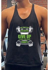 Resim Secondcounts Gym Fitness Tank Top Sporcu Atleti 
