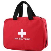 Resim Wondernest 234'ü 1 Arada Taşınabilir Ev Ve Dış Mekan Acil Durum Seti Hayatta Kalma Kutusu Kırmızı 