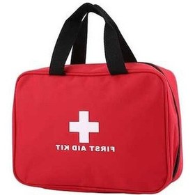 Resim Wondernest 234'ü 1 Arada Taşınabilir Ev Ve Dış Mekan Acil Durum Seti Hayatta Kalma Kutusu Kırmızı 