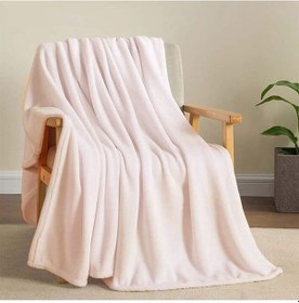 Resim Mulberry Wellsoft Tek Kişilik Battaniye Sıcak Battaniye Tv Dekor Battaniyesi 100 x 170 Krem 