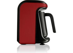 Resim Empressco Kırmızı 5 Fincan Kapasiteli Aroma Türk Kahve Makinesi, Şık ve Pratik Tasarım 