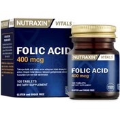 Resim Nutraxin Folic Acid 400 mcg 100 Tablet 