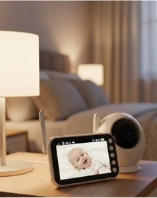 Resim Enerji Tasarruflu Bebek İzleme Kamerası Gece Görüşlü 