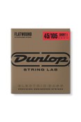 Resim Hype Store JIM DUNLOP Flatnd Kısa Ölçekli 45/105 Orta 4/SET Bas Gitar Telleri 