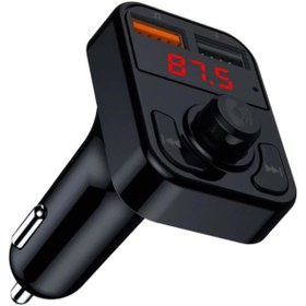 Resim Concord C-614 Bluetooth Görüşme ve Müzik Dinleme Ekranlı Fm Transmitter Çift USB Şarj USB\u002FTF 