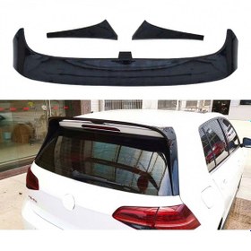 Resim Vw Golf 7 2012-2013-2014 Clup Sport Parlak Siyah Spoyler 
