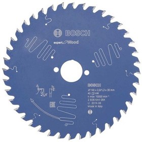 Resim Bosch Expert Serisi Ahşap için Daire Testere Bıçağı 190*30 mm 40 Diş 2608644084 
