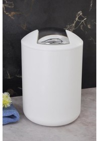 Resim Çöp kovası beyaz 20x30 (Brasil model) Beyaz 