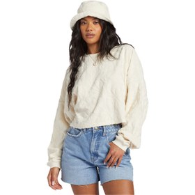 Resim Billabong Loosen Up Crew Kadın Beyaz Sweatshirt 