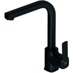 Resim Gpd Tek Gövde Eviye Bataryası Pedra Siyah MTE160-S 