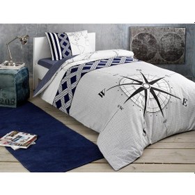 Resim Tac Ranforce Nevresim Takımı Navı Tek Kişilik (553814370) Krem 