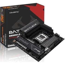 Resim Colorful Battle-ax B850m-plus S Wıfı7 V14 Amd Am5 Ddr5 8000mhz Aaaa11clf0025 
