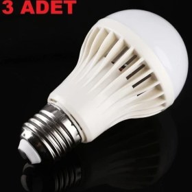 Resim Ozcmax 7W Enerji Tasarruflu LED Ampul ( 3 Adet ) 
