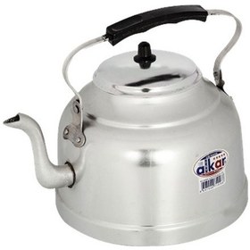 Resim Alkar Alüminyum Kahveci Çaydanlık No 24 Alüminyum Gri 