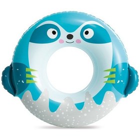 Resim Çocuk Yüzme Simidi - Intex - Sevimli Tembel Hayvan Figürlü - 76 Cm 59266 