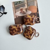 Resim Retro Moda Kahverengi Kehribar Leke Renkli Kontrast Parlak Koruyucu Kulaklık Kılıfı - 1, 2, 3, 4 Pro ve Pro2 için 
