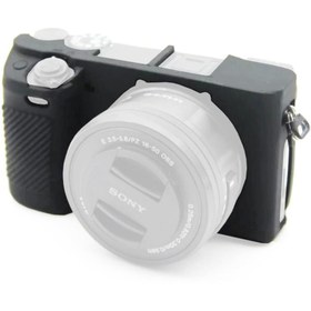 Resim SANGER Silikon Kılıf Sony A6300 Uyumlu Siyah 
