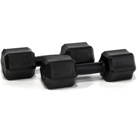 Resim Ecgspor 2 KG x 2 Adet 4 KG Dambıl Seti 4 KG Dumbell Set Siyah 