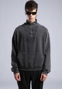 Resim Yıkamalı Sweatshirt 