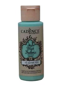 Resim Cadence Style Matt Fabric Kumaş Boyası F-621 Açık Nane Yeşili 