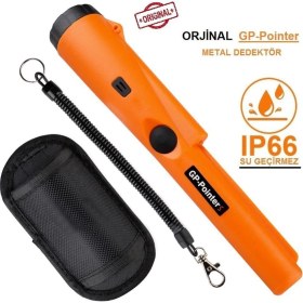 Resim Gp Pointer Pinpointer Altın Metal Dedektörü Hazine Avcısı Taşıma Çantası + Pil 