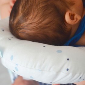 Resim Babyjem Nokta Desenli Emzirme Yastığı - Ekru 