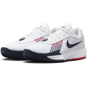 Resim Nike Air Zoom G.t. Cut Academy Erkek Basketbol Ayakkabısı-9373 Beyaz 