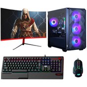 Resim DRx5279 Intel Core i5 10400F 23.6" 16 GB RAM 512 GB NVMe SSD 4 GB GTX1050 Ti Curved FreeDOS Oyun Bilgisayarı Dragos